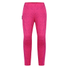 Vinje Girls Sport Leggings Sharp Pink Print